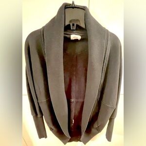 Wilfred Black Cardigan. Oversized Fit. Size XXS